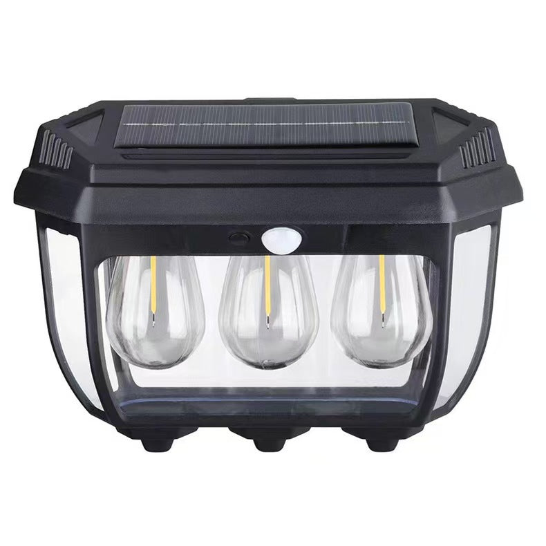 MEC03-3W Outdoor Solar Wall Light – Waterproof LED Lamp with Motion Sensor
