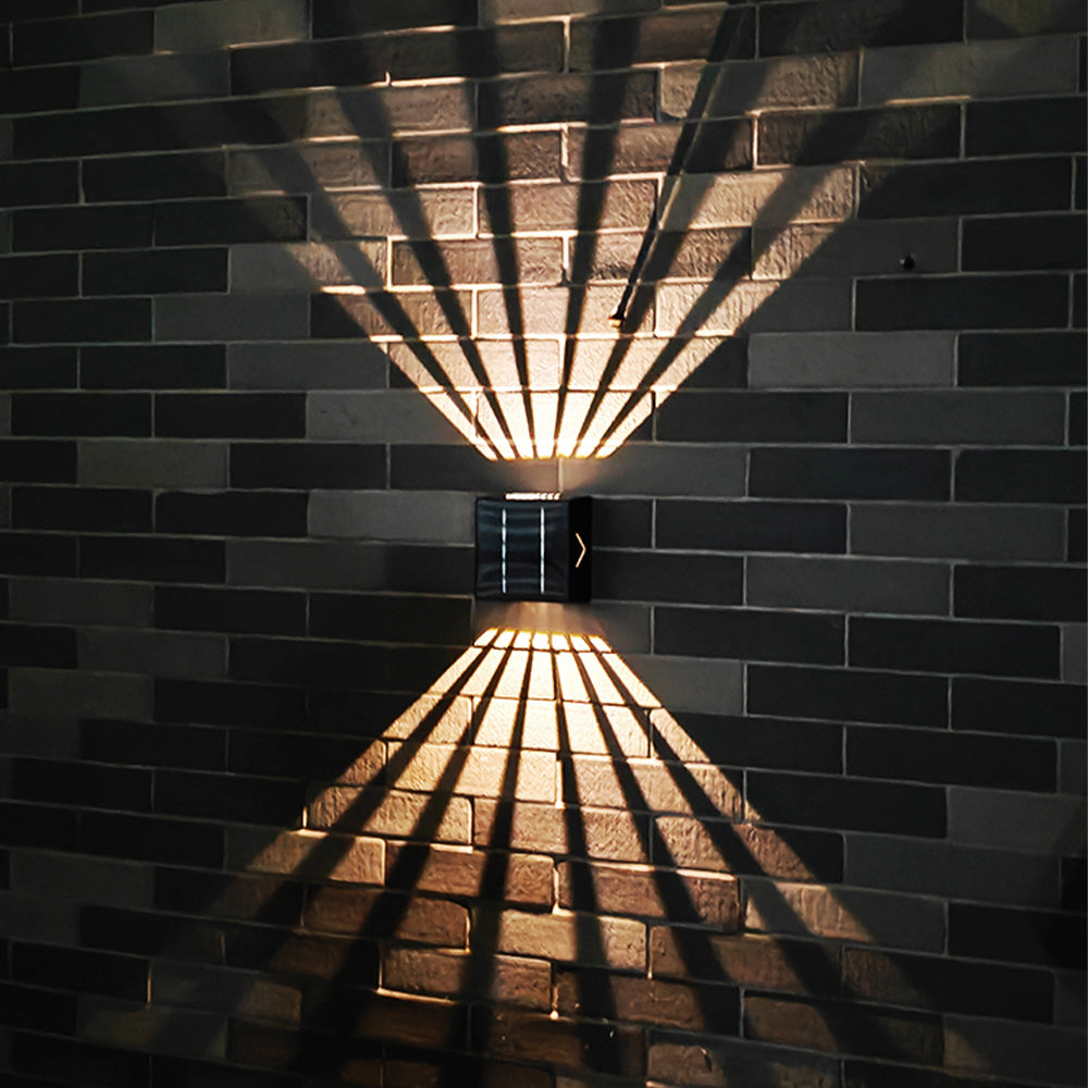 MEC05 Solar Outdoor Wall Light Adjustable Light Angle Elegant Design