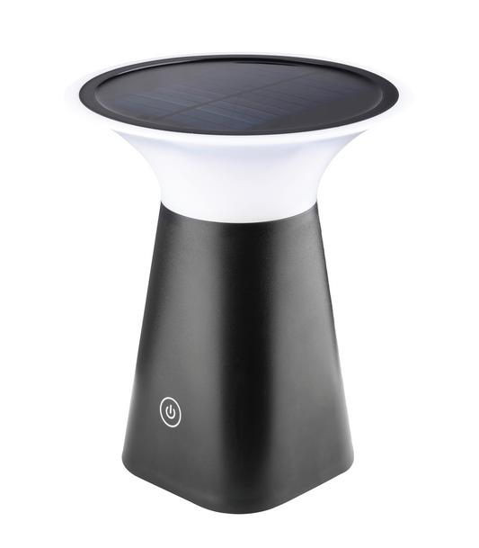 MEC12 Solar Powered Indoor & Outdoor Table Top LED Light Minimal Design