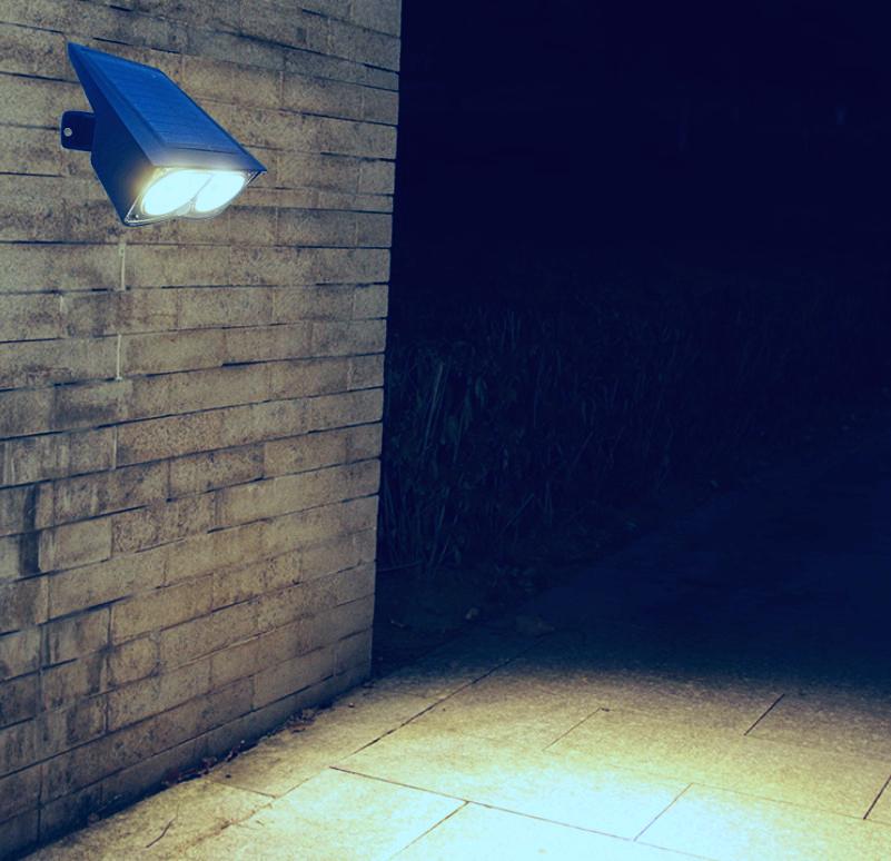 MEC11 Outdoor Solar Wall Light – Waterproof LED Lamp with Motion Sensor