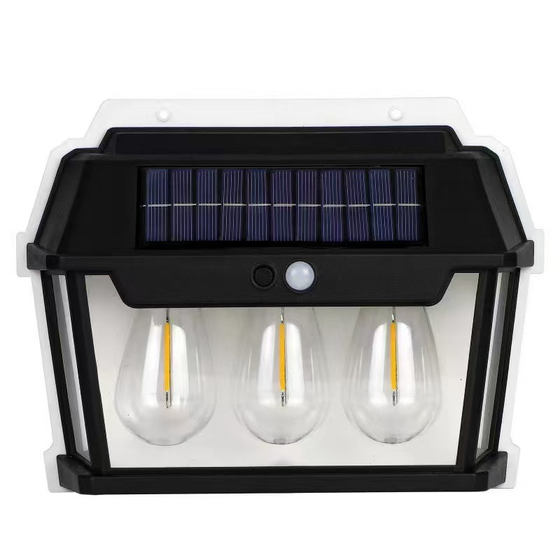 MEC02-3W Outdoor Solar Wall Light – Waterproof LED Lamp with Motion Sensor