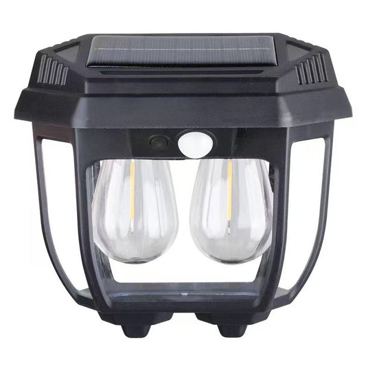 MEC03-2W Outdoor Solar Wall Light – Waterproof LED Lamp with Motion Sensor