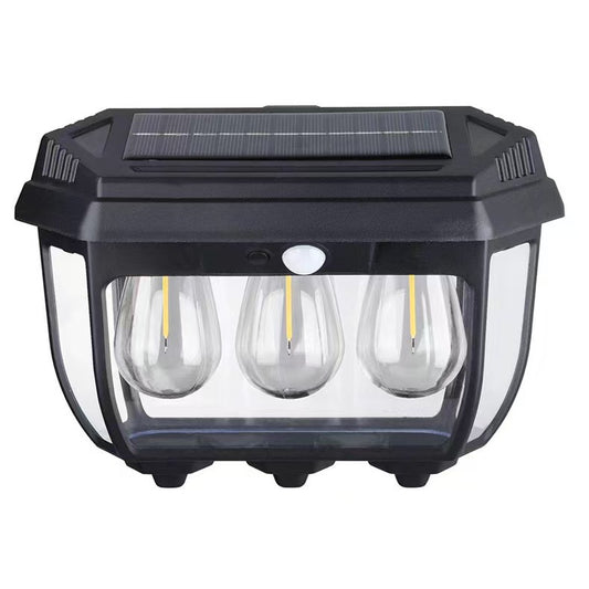 MEC03-3W Outdoor Solar Wall Light – Waterproof LED Lamp with Motion Sensor