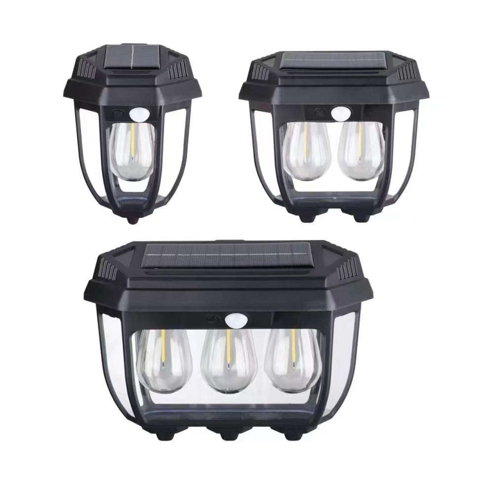 MEC03-3W Outdoor Solar Wall Light – Waterproof LED Lamp with Motion Sensor