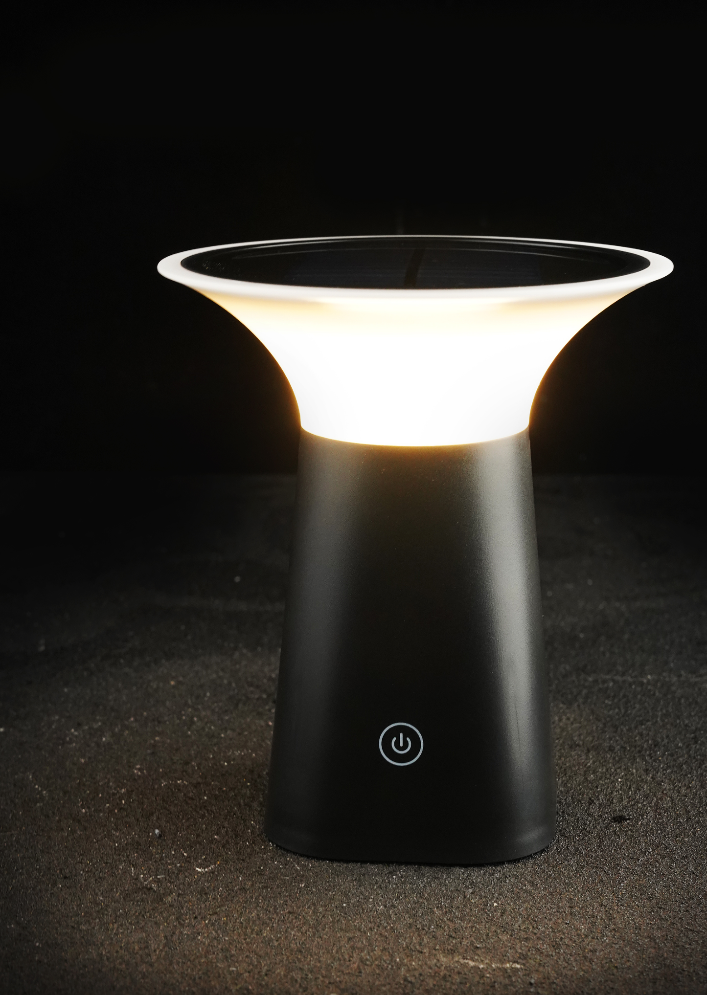 MEC12 Solar Powered Indoor & Outdoor Table Top LED Light Minimal Design